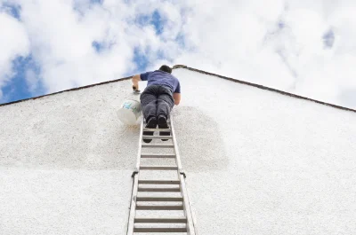 Peinture extérieure à Charnay — façades et ravalement